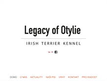 Tablet Screenshot of otylie.com